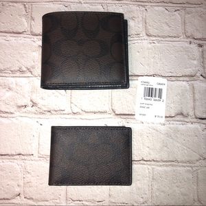 Coach 2 in 1 wallet